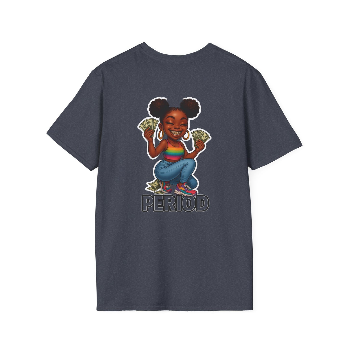 Period Graphic T-Shirt, Fun Tee, Unisex Apparel, Casual Everyday Wear, Gift for Friends, Streetwear Style