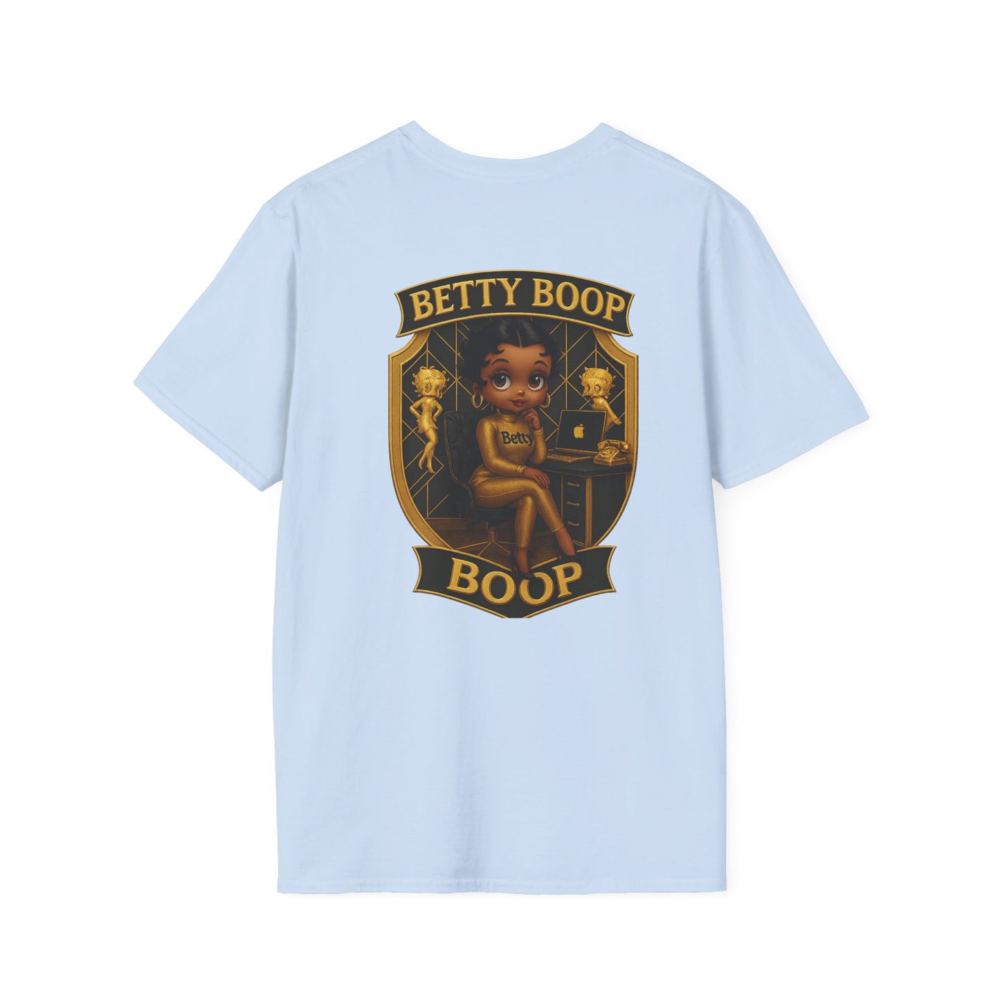 Betty Boop Retro Graphic Tee, Vintage Inspired T-Shirt, Cute Casual Wear, Fun Gift Idea, Cartoon Character Apparel, Modeled for Betty [...]