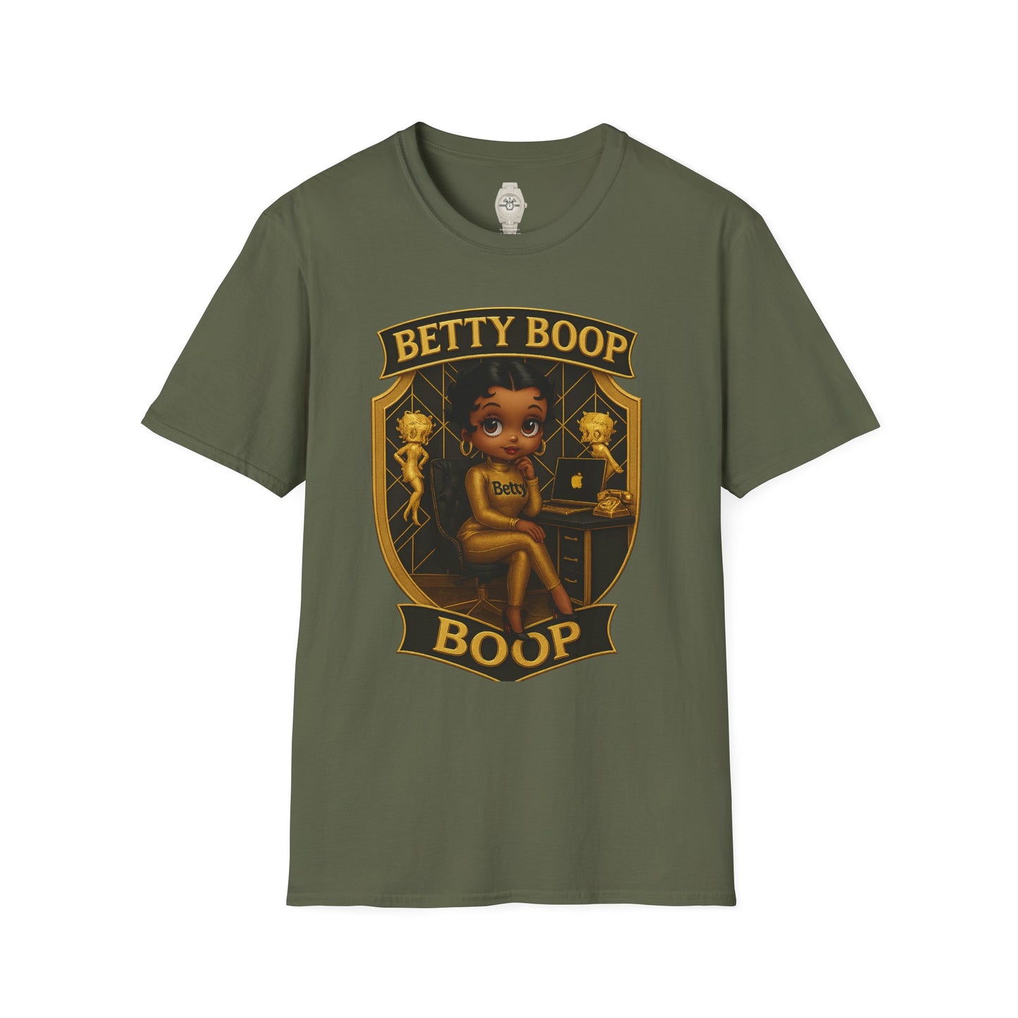 Betty Boop Retro Graphic Tee, Vintage Inspired T-Shirt, Cute Casual Wear, Fun Gift Idea, Cartoon Character Apparel, Modeled for Betty [...]