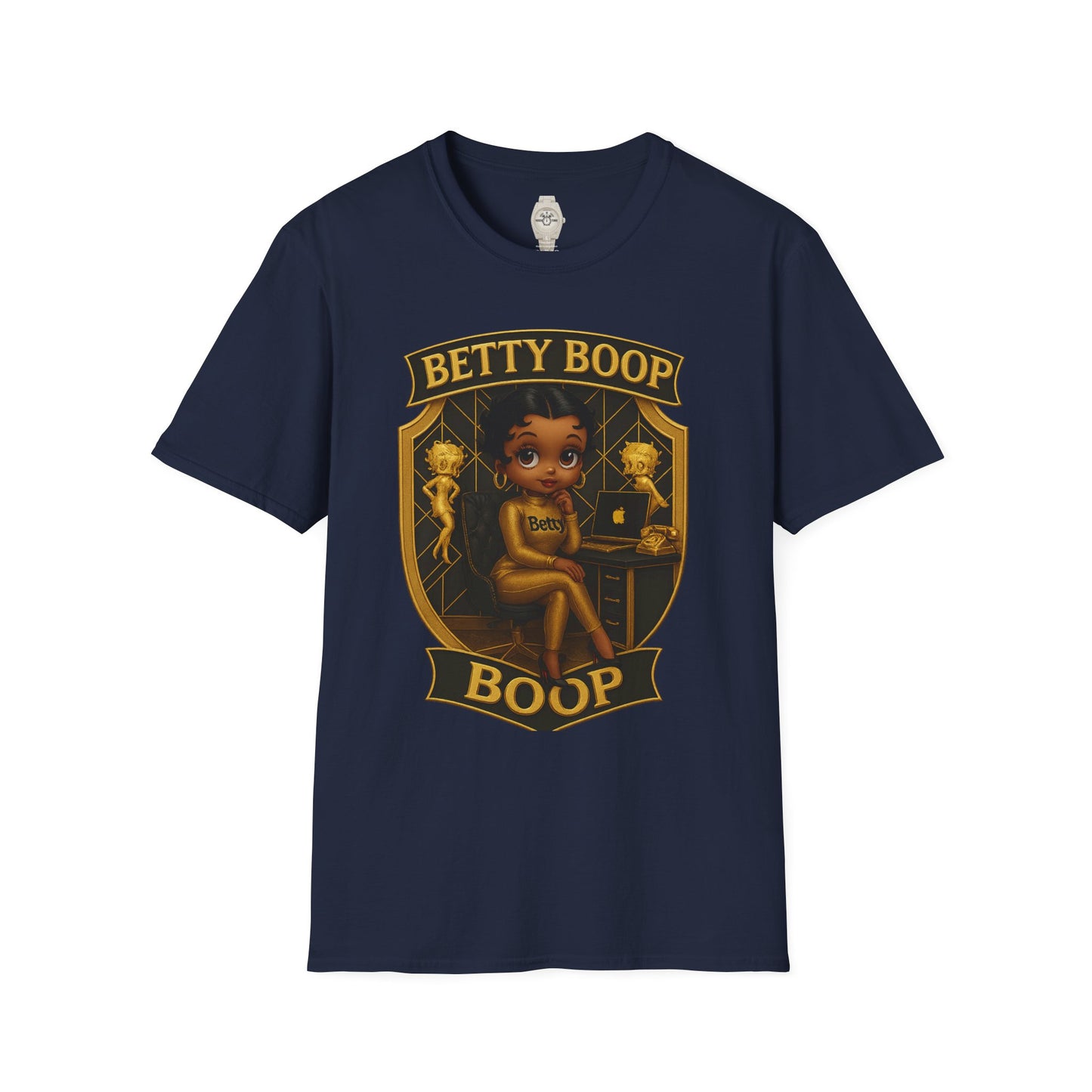 Betty Boop Retro Graphic Tee, Vintage Inspired T-Shirt, Cute Casual Wear, Fun Gift Idea, Cartoon Character Apparel, Modeled for Betty [...]