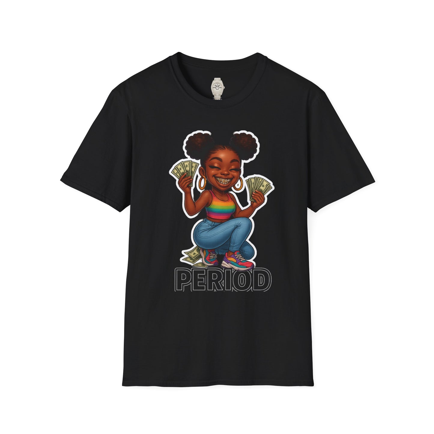 Period Graphic T-Shirt, Fun Tee, Unisex Apparel, Casual Everyday Wear, Gift for Friends, Streetwear Style