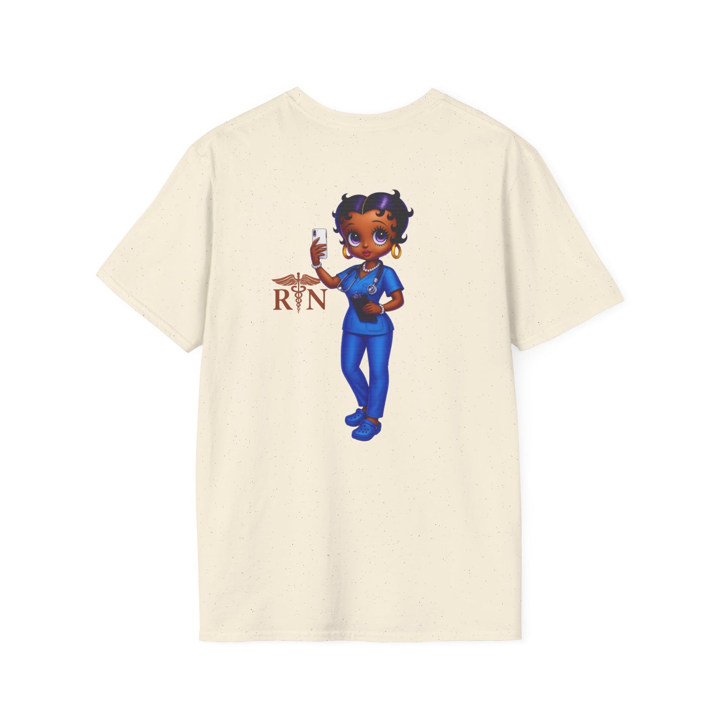 Betty boop RN Stylish Cartoon Graphic T-Shirt - Fun Unisex Tee for Casual Outings, Gifts, Printed Apparel, Birthday, Summer Wear