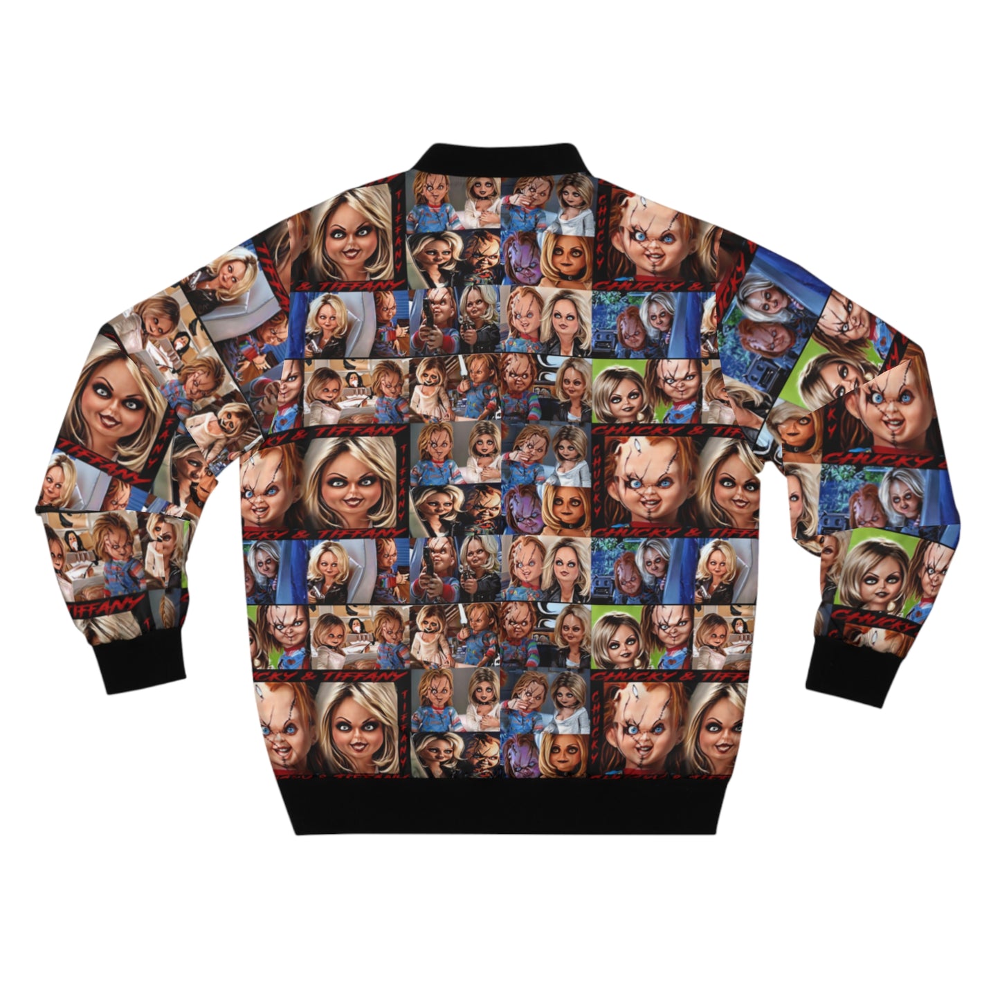 Chucky and Bride of Chucky Men's AOP Bomber Jacket
