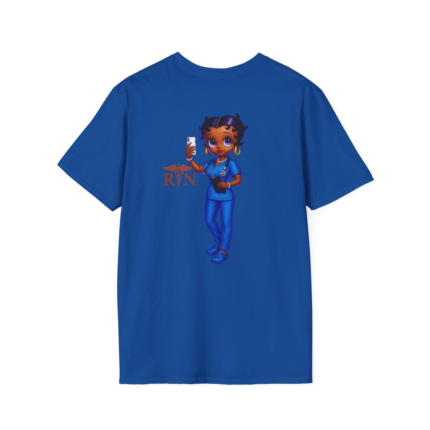 Betty boop RN Stylish Cartoon Graphic T-Shirt - Fun Unisex Tee for Casual Outings, Gifts, Printed Apparel, Birthday, Summer Wear