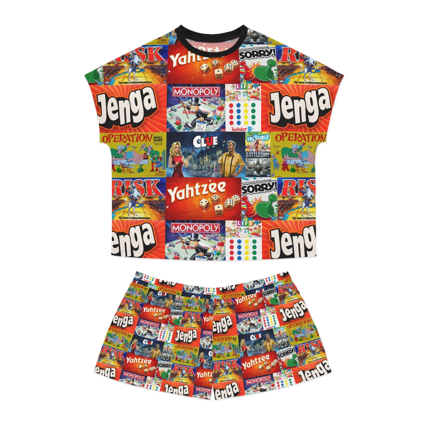 Women's Short Pajama Set (AOP)