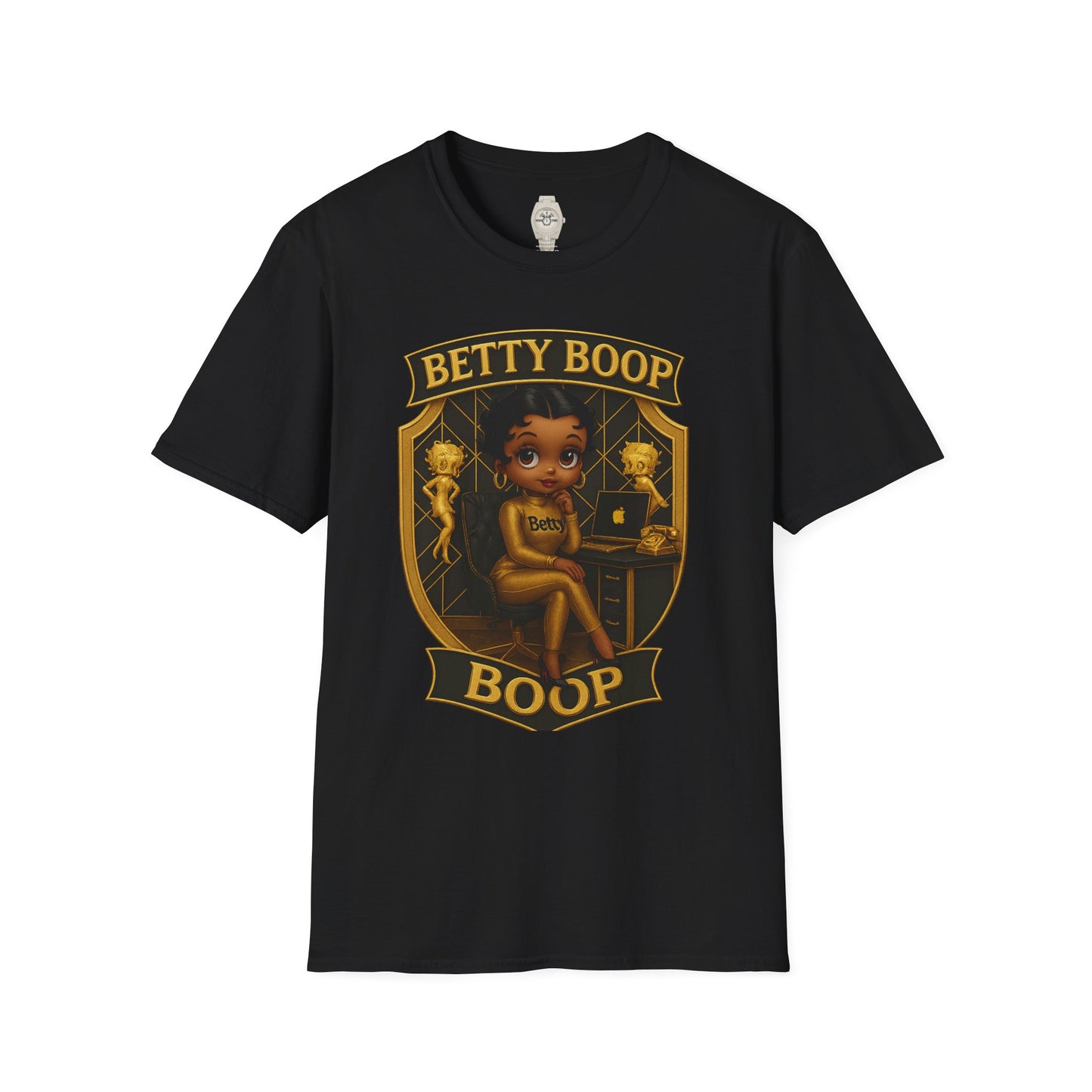 Betty Boop Retro Graphic Tee, Vintage Inspired T-Shirt, Cute Casual Wear, Fun Gift Idea, Cartoon Character Apparel, Modeled for Betty [...]