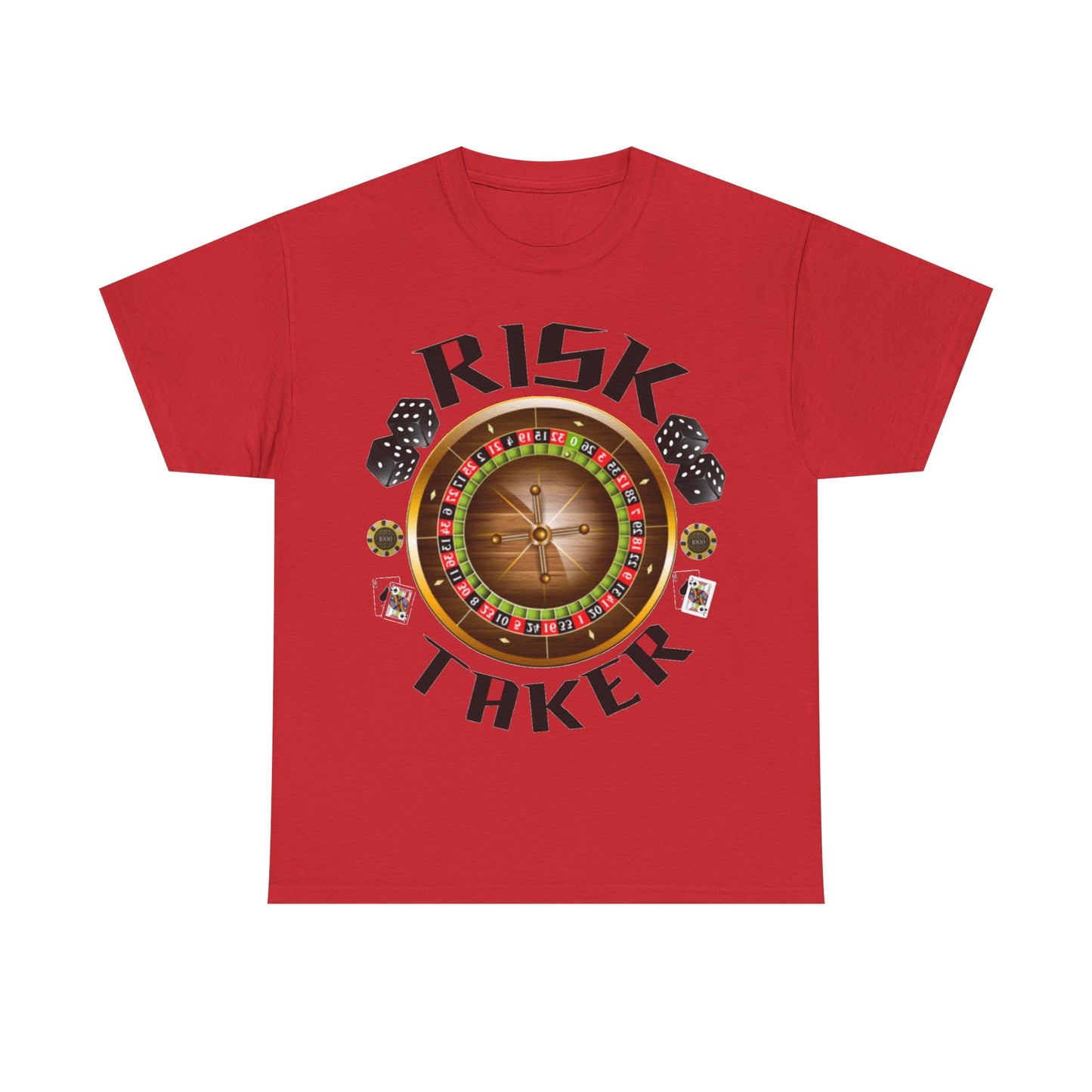 Risk taker Unisex Heavy Cotton Tee