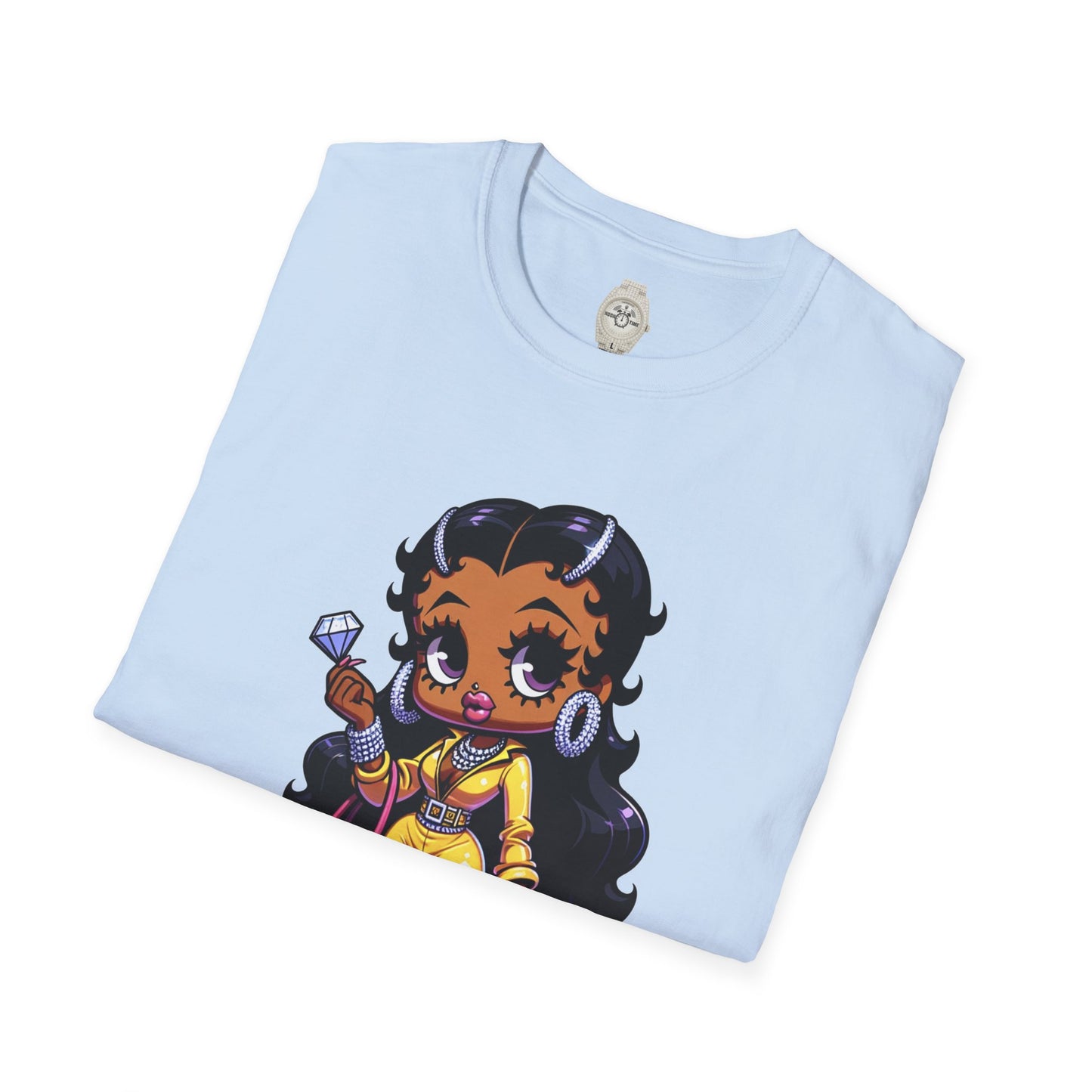 Betty boop Trendy Graphic Tee, Cute Cartoon Character Shirt, Fashionable Unisex T-Shirt for Casual Wear, Gift for Her, Birthday Present