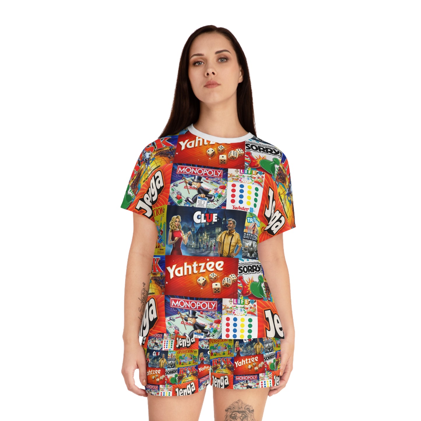 Women's Short Pajama Set (AOP)