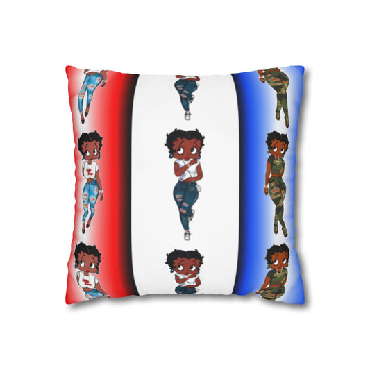 Betty boop Spun Polyester Pillowcase