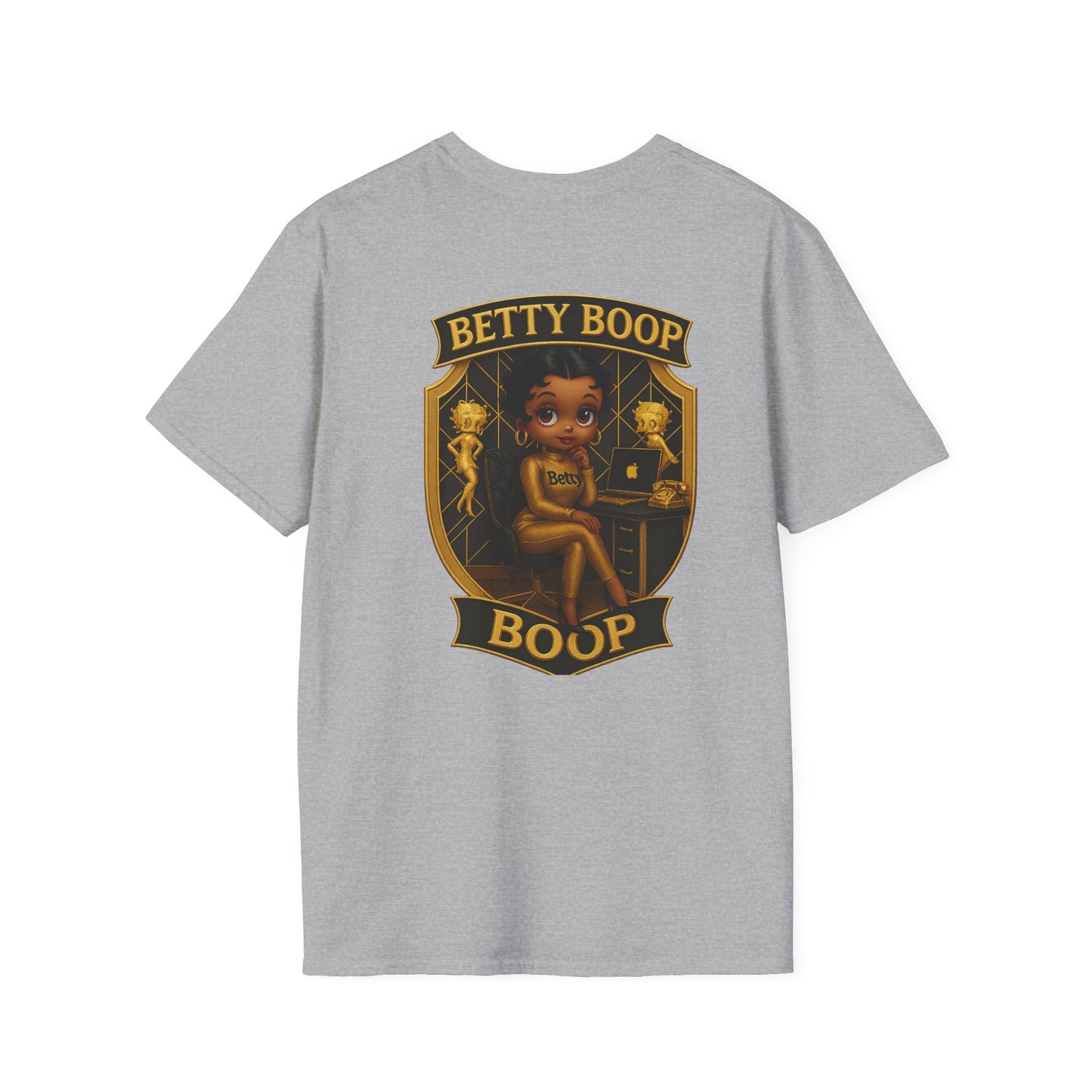 Betty Boop Retro Graphic Tee, Vintage Inspired T-Shirt, Cute Casual Wear, Fun Gift Idea, Cartoon Character Apparel, Modeled for Betty [...]