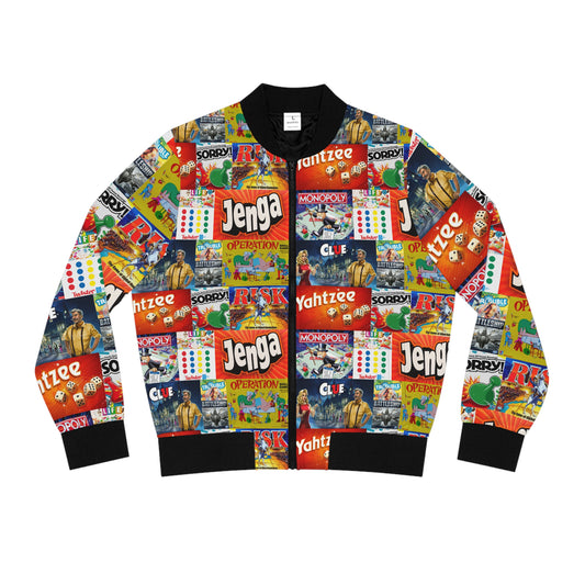 Board game Women's Bomber Jacket (AOP)