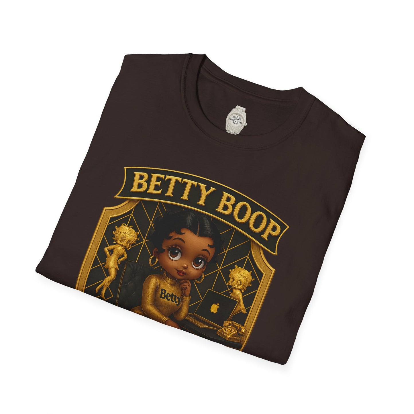 Betty Boop Retro Graphic Tee, Vintage Inspired T-Shirt, Cute Casual Wear, Fun Gift Idea, Cartoon Character Apparel, Modeled for Betty [...]