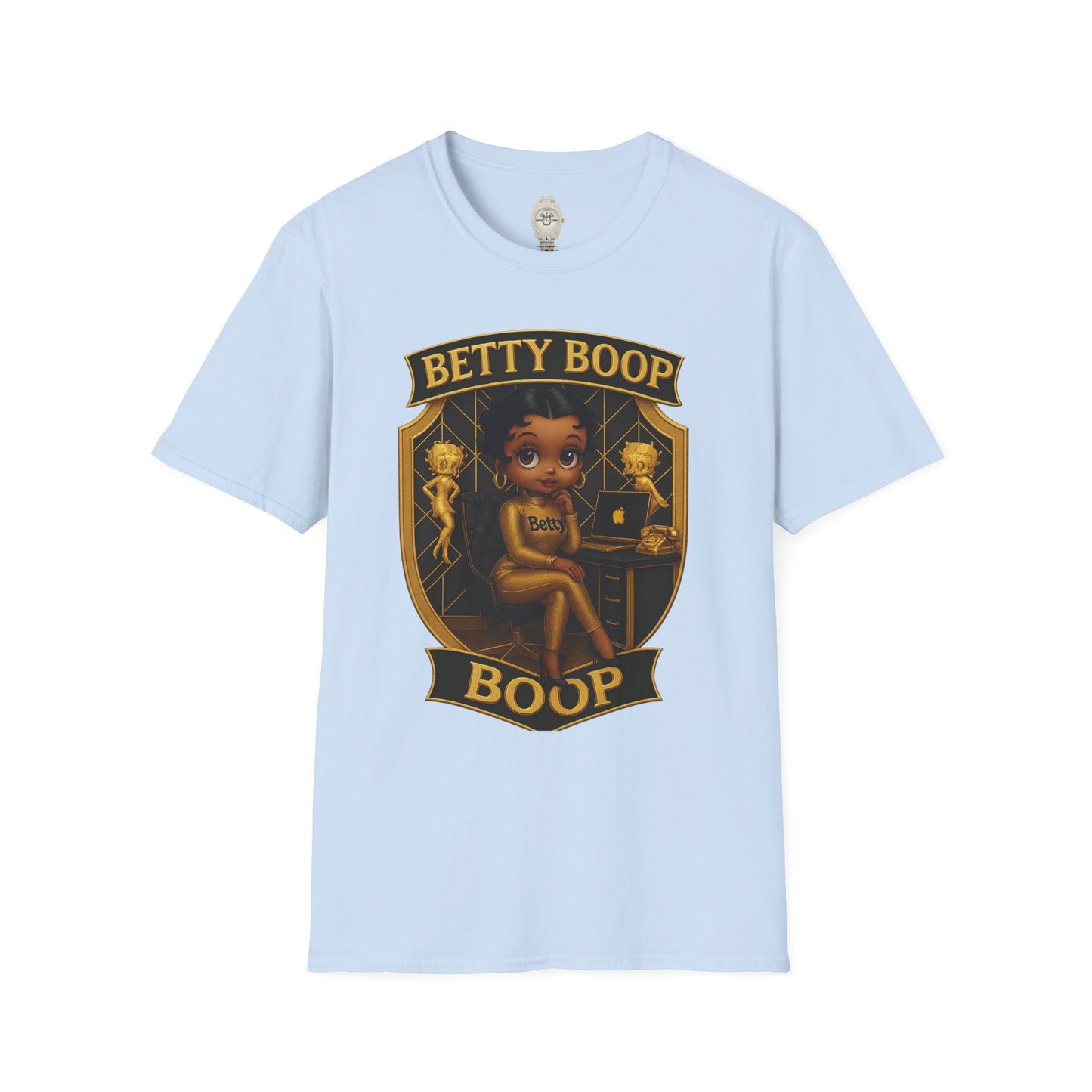 Betty Boop Retro Graphic Tee, Vintage Inspired T-Shirt, Cute Casual Wear, Fun Gift Idea, Cartoon Character Apparel, Modeled for Betty [...]