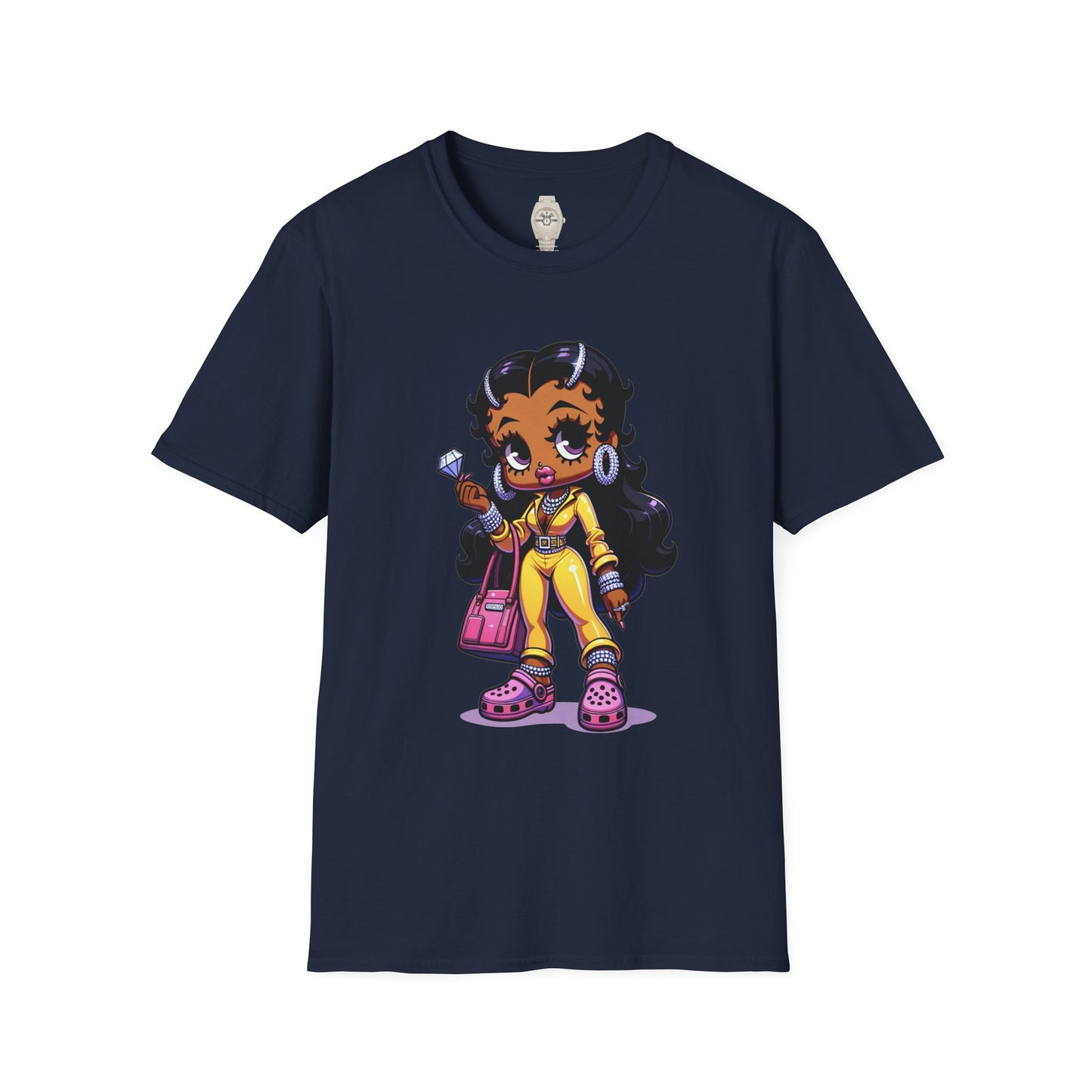Betty boop Trendy Graphic Tee, Cute Cartoon Character Shirt, Fashionable Unisex T-Shirt for Casual Wear, Gift for Her, Birthday Present