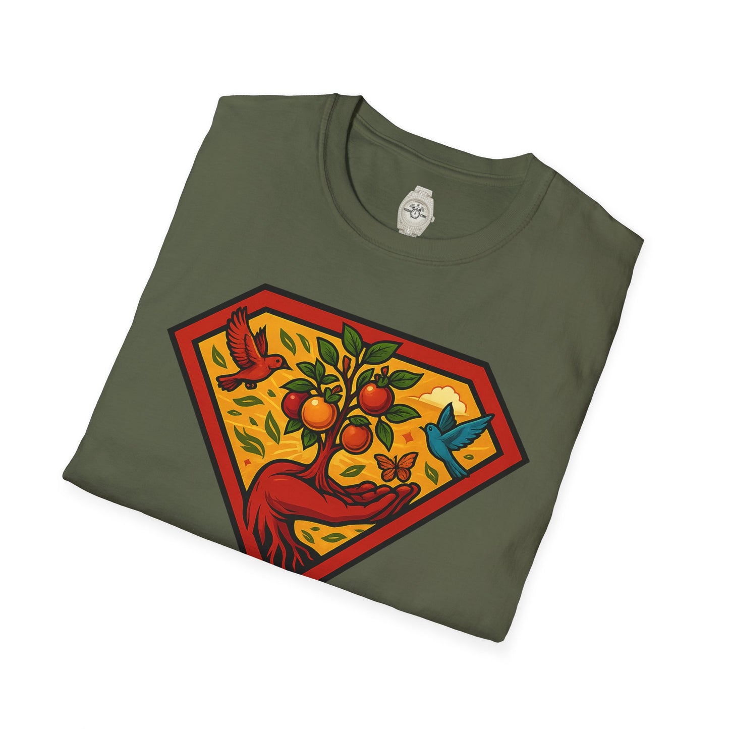 Abundance Superhero T-Shirt, Positive Affirmation Tee, Unisex Gift, Motivational Shirt, Casual Wear, Inspirational Apparel