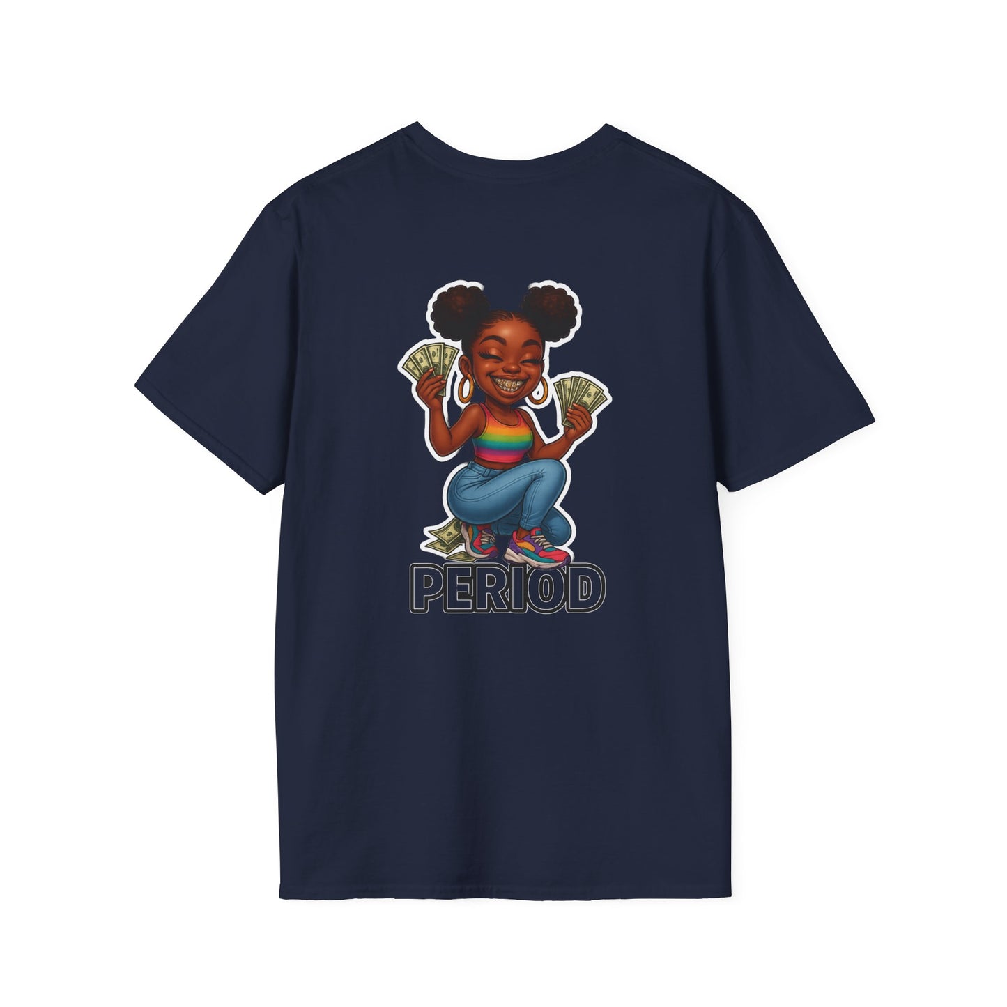 Period Graphic T-Shirt, Fun Tee, Unisex Apparel, Casual Everyday Wear, Gift for Friends, Streetwear Style