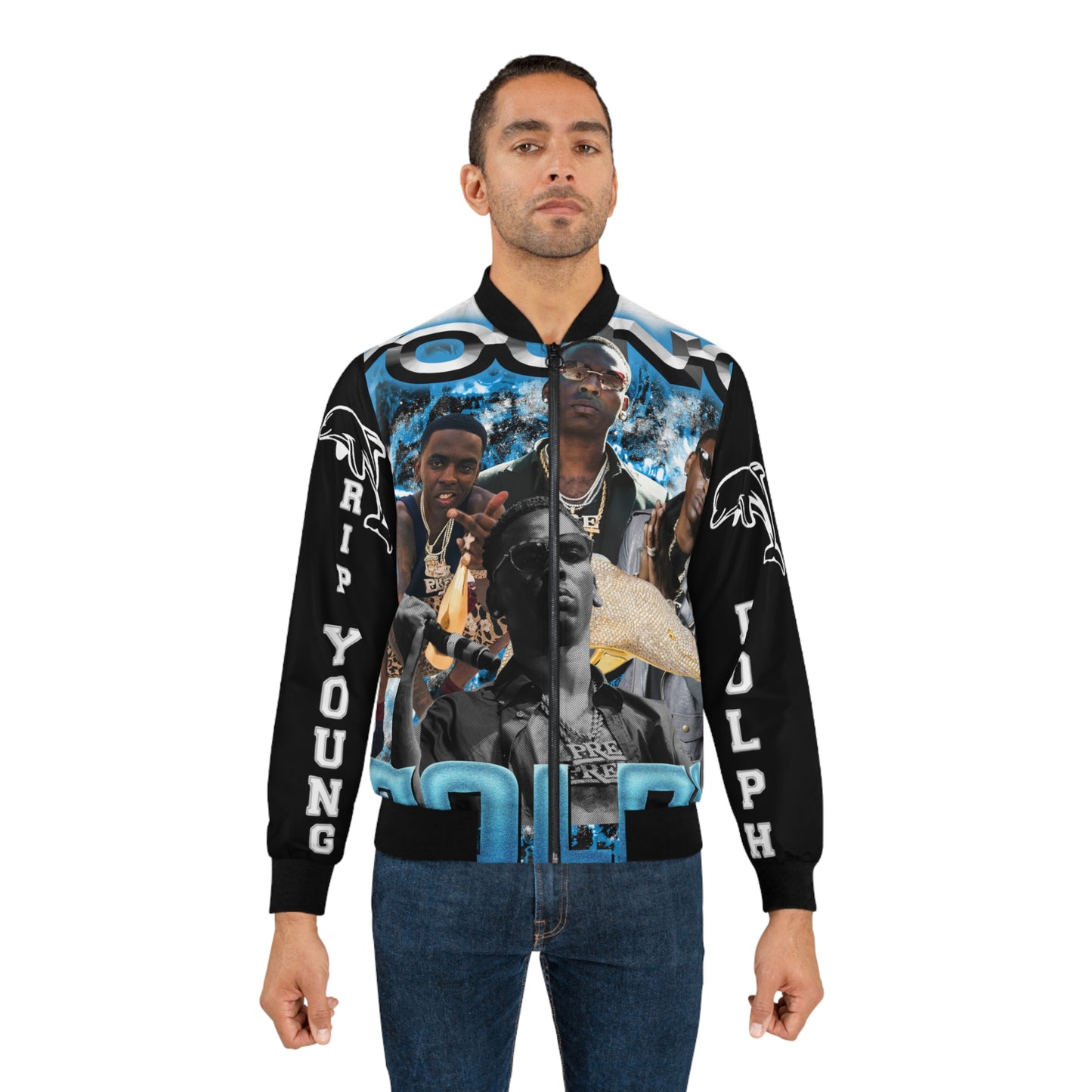 Young Dolph Men's AOP Bomber Jacket