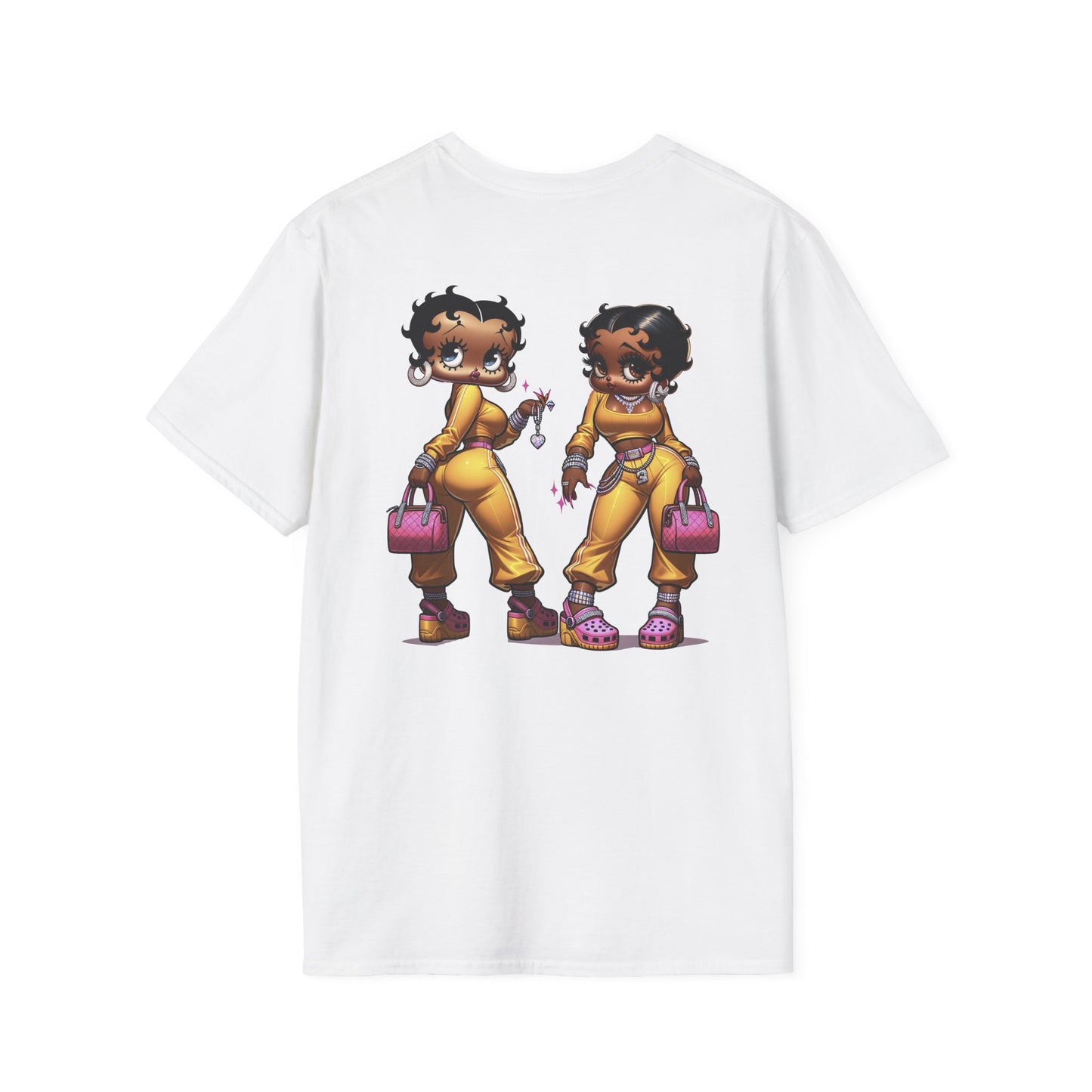 Betty boop Trendy Graphic Tee, Cute Cartoon Character Shirt, Fashionable Unisex T-Shirt for Casual Wear, Gift for Her, Birthday Present