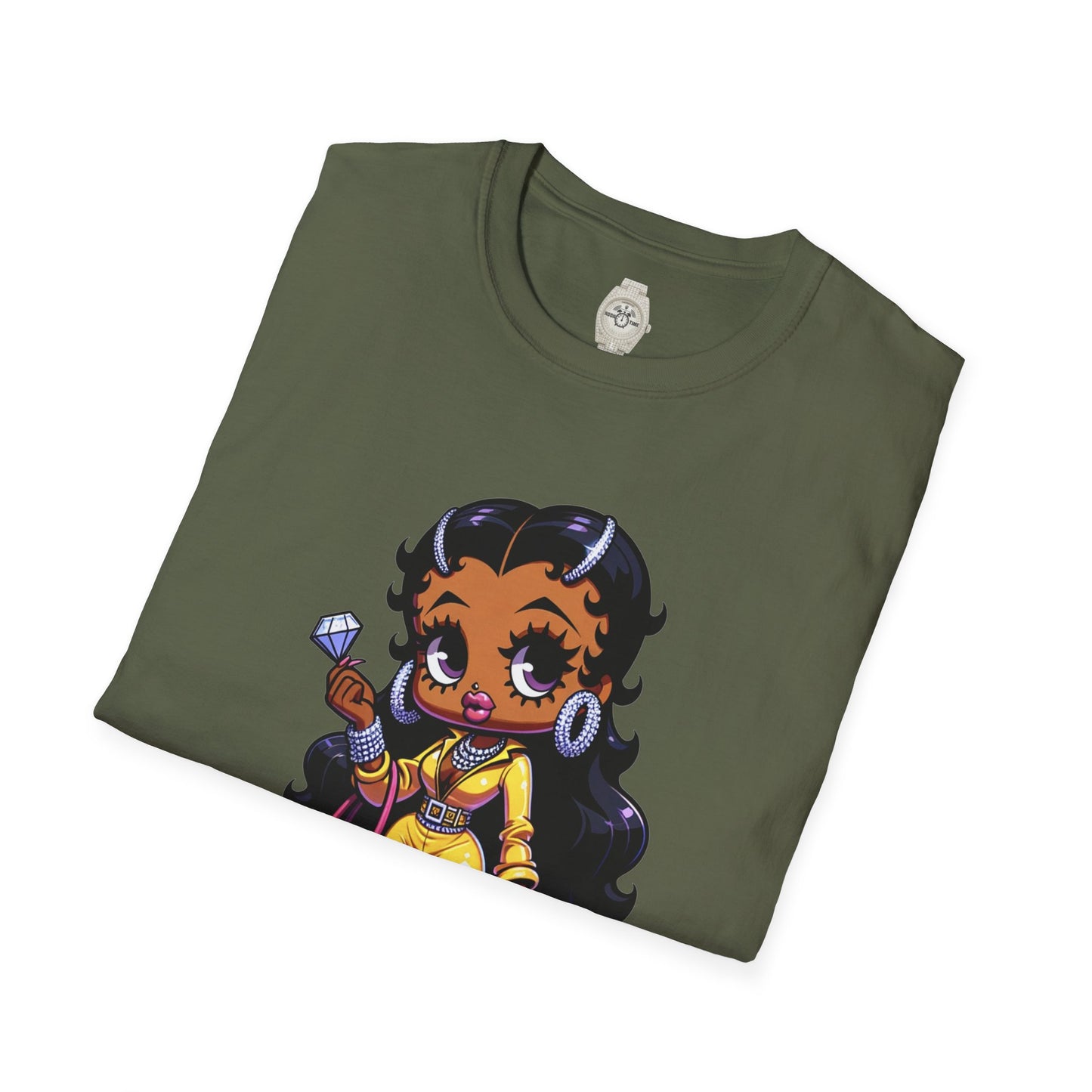 Betty boop Trendy Graphic Tee, Cute Cartoon Character Shirt, Fashionable Unisex T-Shirt for Casual Wear, Gift for Her, Birthday Present