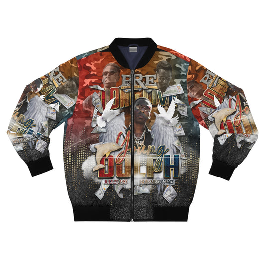 Young Dolph Men's Bomber Jacket (AOP)