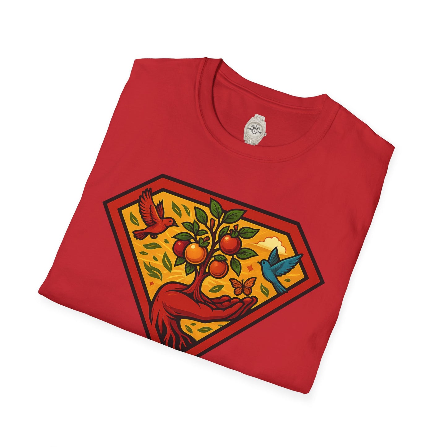 Abundance Superhero T-Shirt, Positive Affirmation Tee, Unisex Gift, Motivational Shirt, Casual Wear, Inspirational Apparel