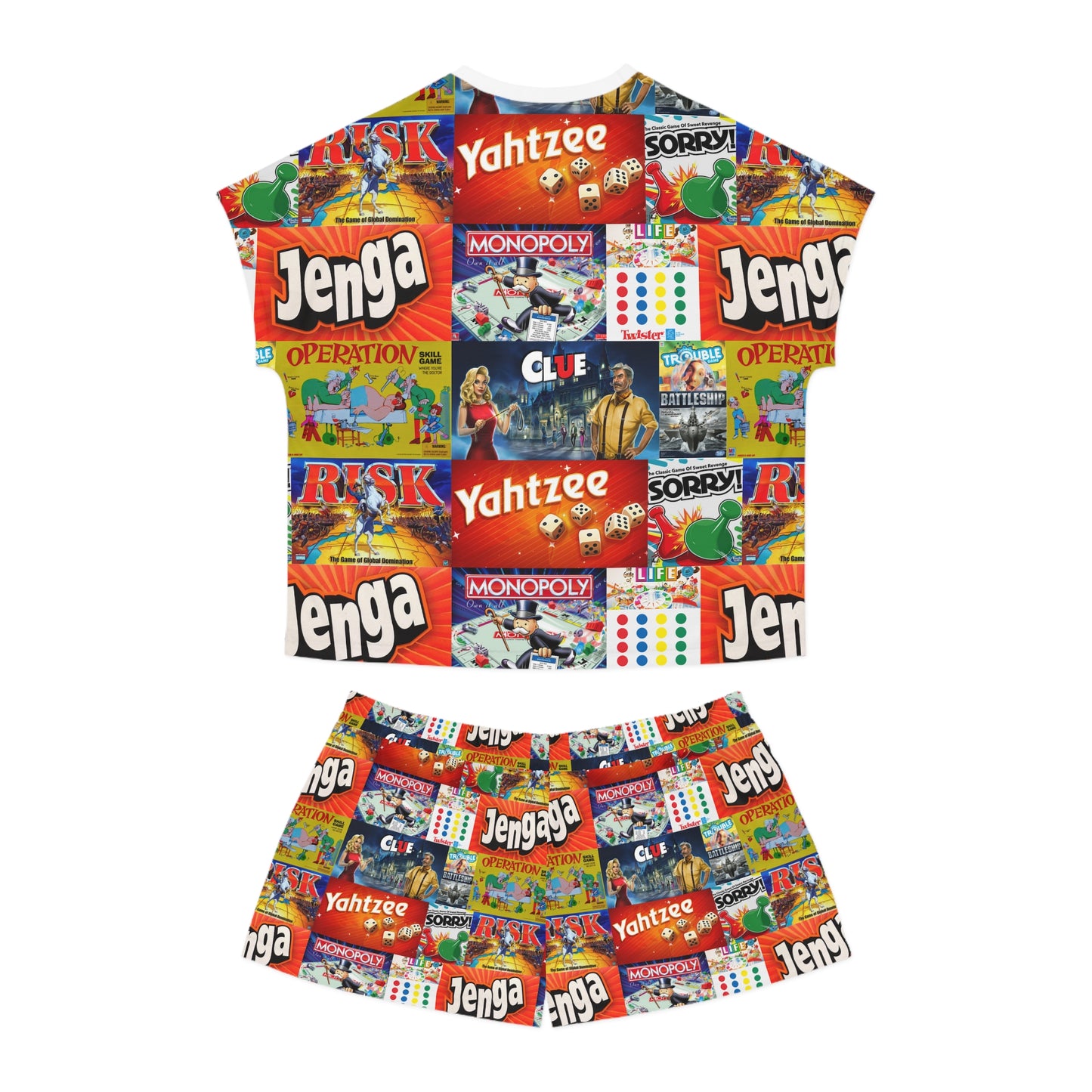 Women's Short Pajama Set (AOP)