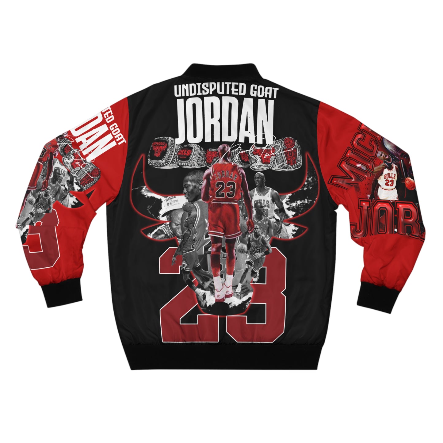 Michael Jordan Men's AOP Bomber Jacket
