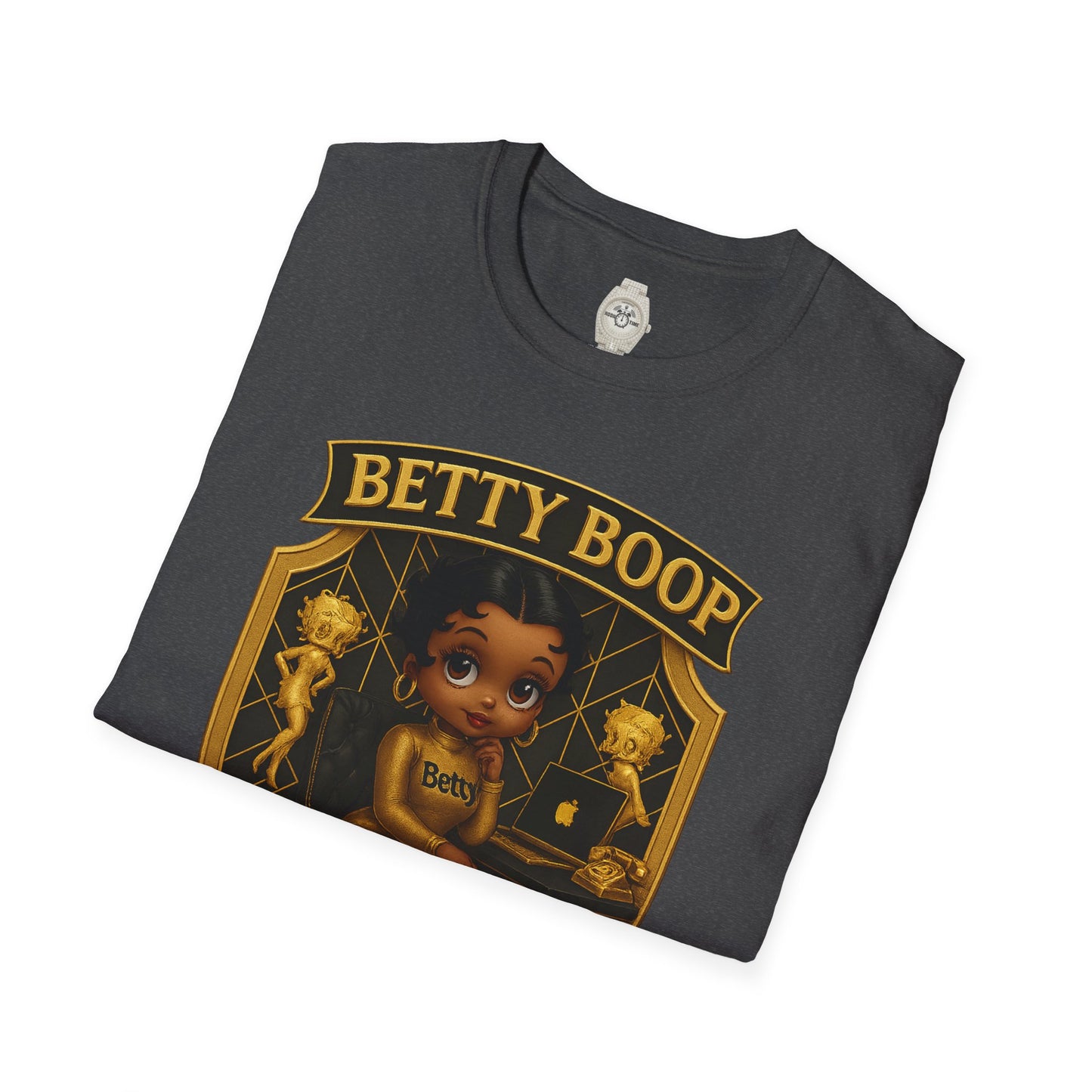 Betty Boop Retro Graphic Tee, Vintage Inspired T-Shirt, Cute Casual Wear, Fun Gift Idea, Cartoon Character Apparel, Modeled for Betty [...]
