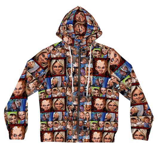 Womens Full-Zip Hoodie (AOP)
