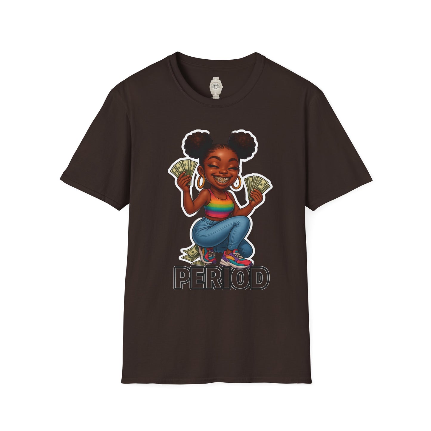 Period Graphic T-Shirt, Fun Tee, Unisex Apparel, Casual Everyday Wear, Gift for Friends, Streetwear Style