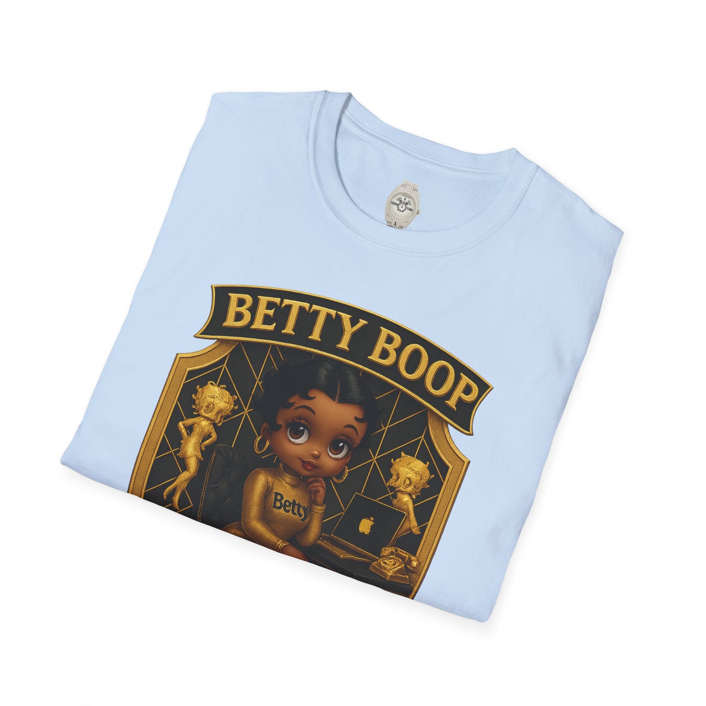 Betty Boop Retro Graphic Tee, Vintage Inspired T-Shirt, Cute Casual Wear, Fun Gift Idea, Cartoon Character Apparel, Modeled for Betty [...]