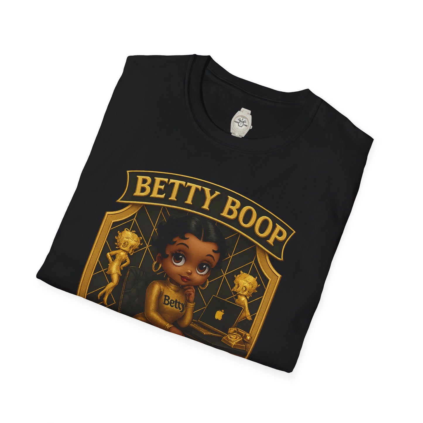 Betty Boop Retro Graphic Tee, Vintage Inspired T-Shirt, Cute Casual Wear, Fun Gift Idea, Cartoon Character Apparel, Modeled for Betty [...]