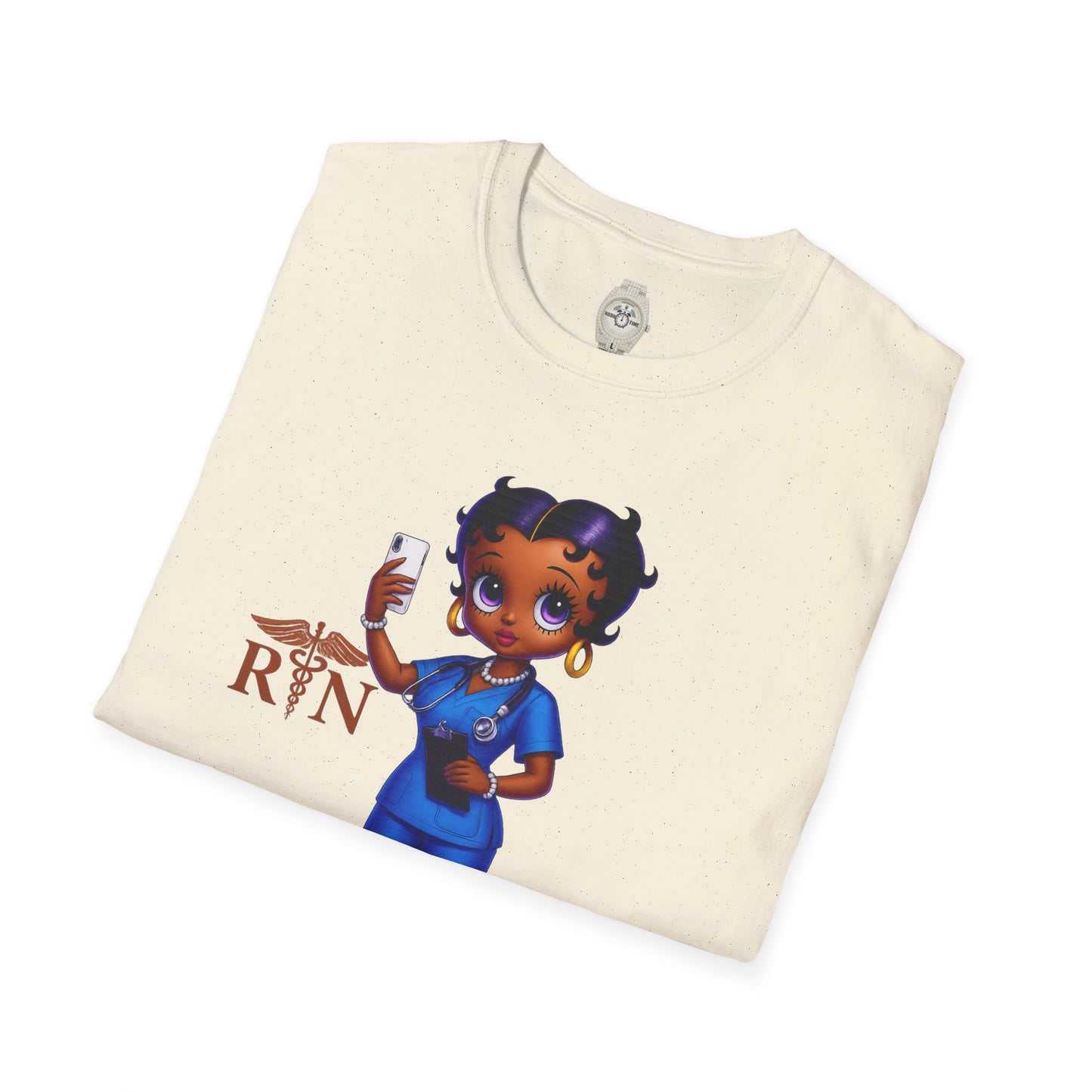 Betty boop RN Stylish Cartoon Graphic T-Shirt - Fun Unisex Tee for Casual Outings, Gifts, Printed Apparel, Birthday, Summer Wear