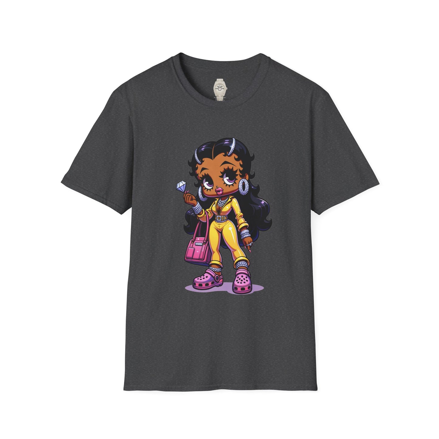 Betty boop Trendy Graphic Tee, Cute Cartoon Character Shirt, Fashionable Unisex T-Shirt for Casual Wear, Gift for Her, Birthday Present