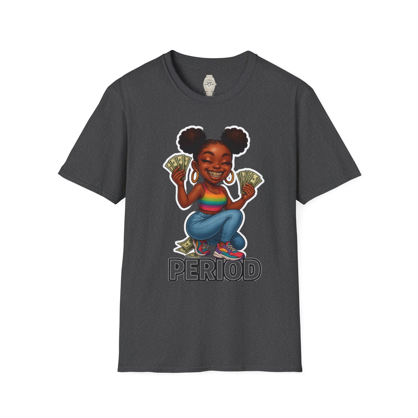 Period Graphic T-Shirt, Fun Tee, Unisex Apparel, Casual Everyday Wear, Gift for Friends, Streetwear Style