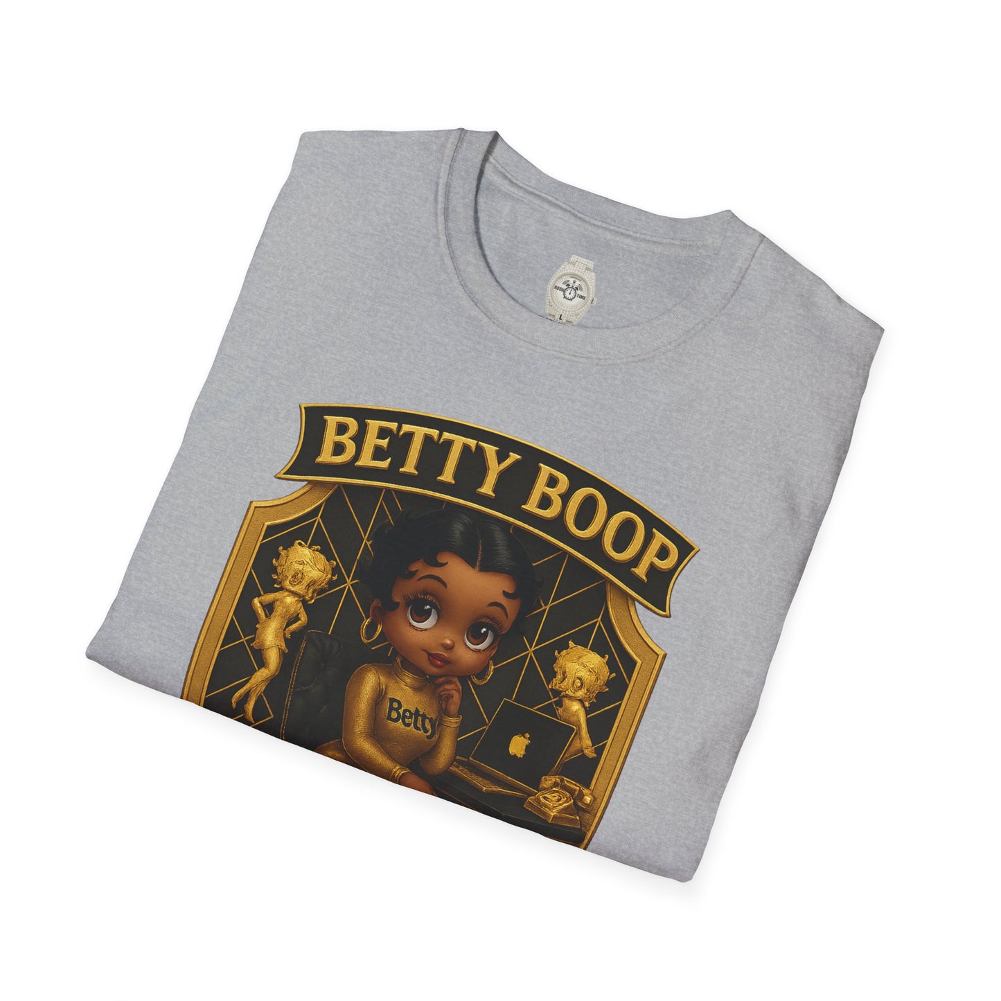 Betty Boop Retro Graphic Tee, Vintage Inspired T-Shirt, Cute Casual Wear, Fun Gift Idea, Cartoon Character Apparel, Modeled for Betty [...]