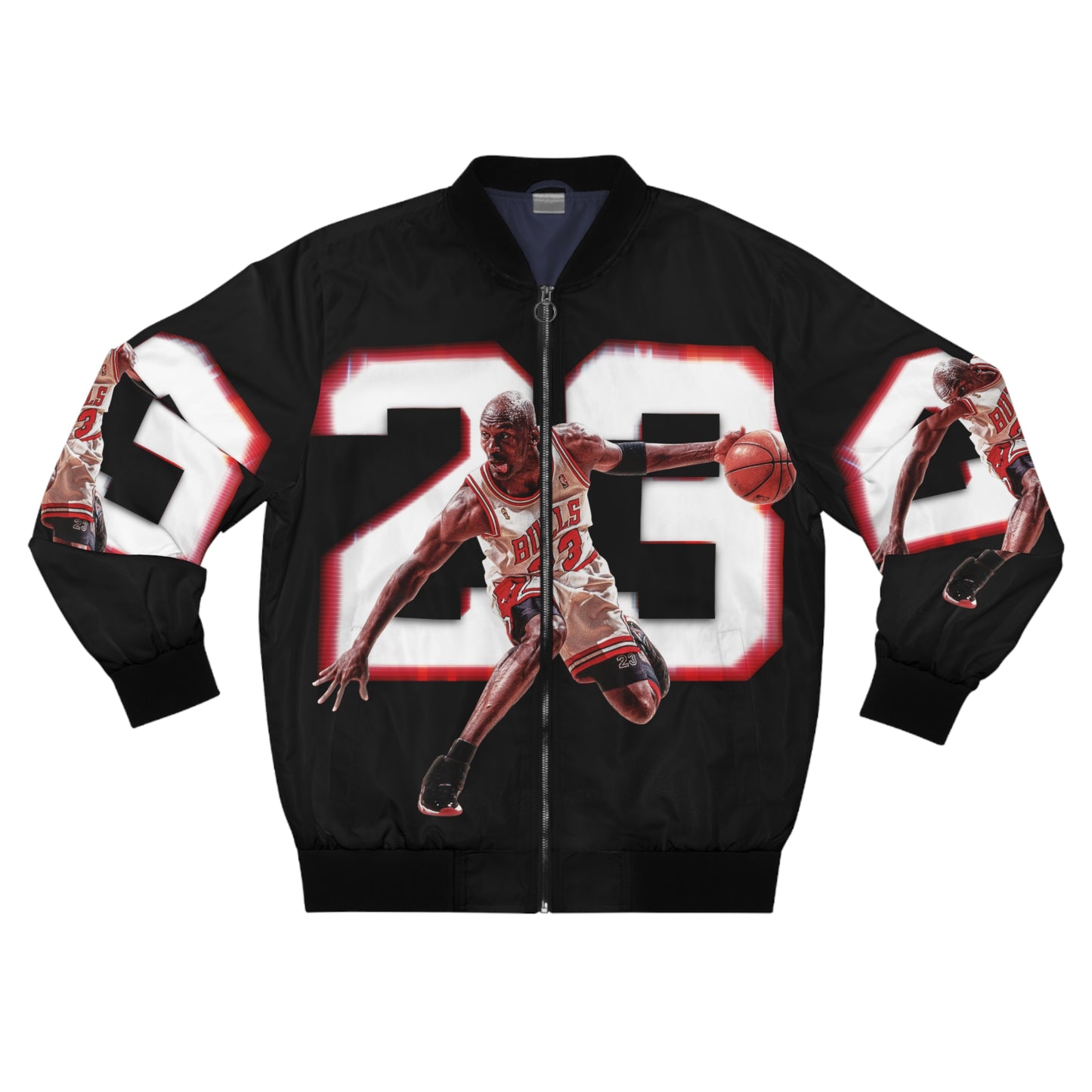 Michael Jordan Men's AOP Bomber Jacket