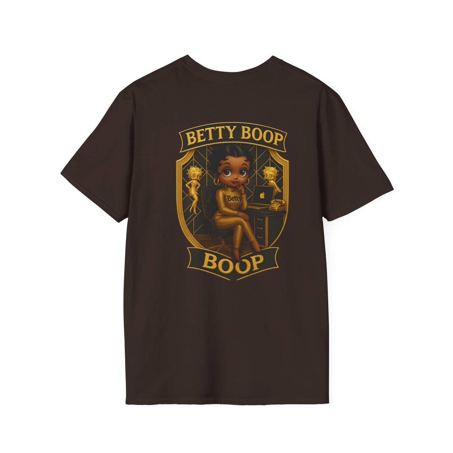 Betty Boop Retro Graphic Tee, Vintage Inspired T-Shirt, Cute Casual Wear, Fun Gift Idea, Cartoon Character Apparel, Modeled for Betty [...]