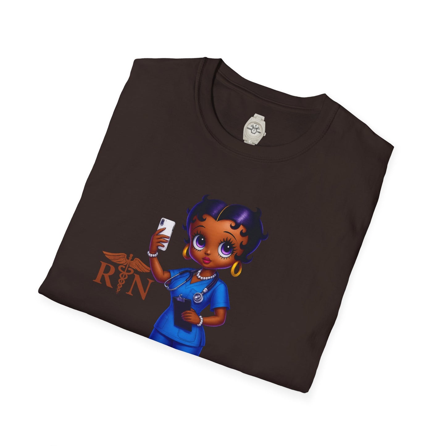 Betty boop RN Stylish Cartoon Graphic T-Shirt - Fun Unisex Tee for Casual Outings, Gifts, Printed Apparel, Birthday, Summer Wear