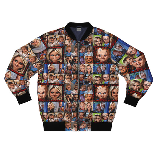 Chucky and Bride of Chucky Men's AOP Bomber Jacket
