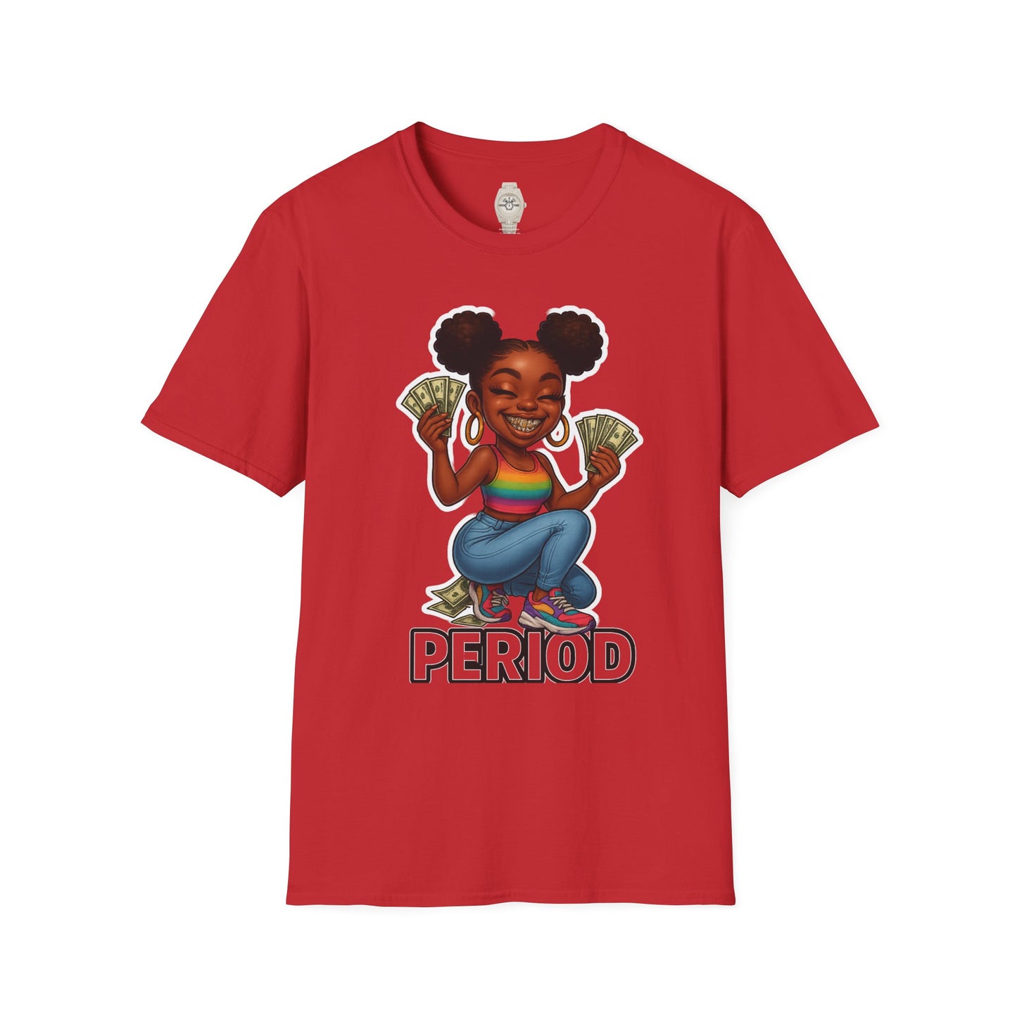 Period Graphic T-Shirt, Fun Tee, Unisex Apparel, Casual Everyday Wear, Gift for Friends, Streetwear Style