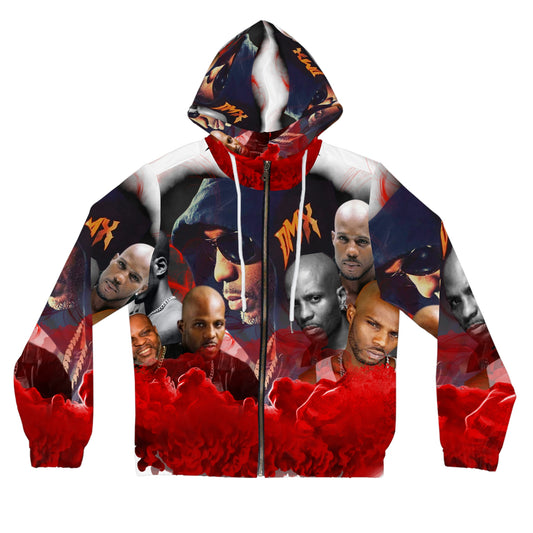Dmx Womens Full-Zip Hoodie (AOP)