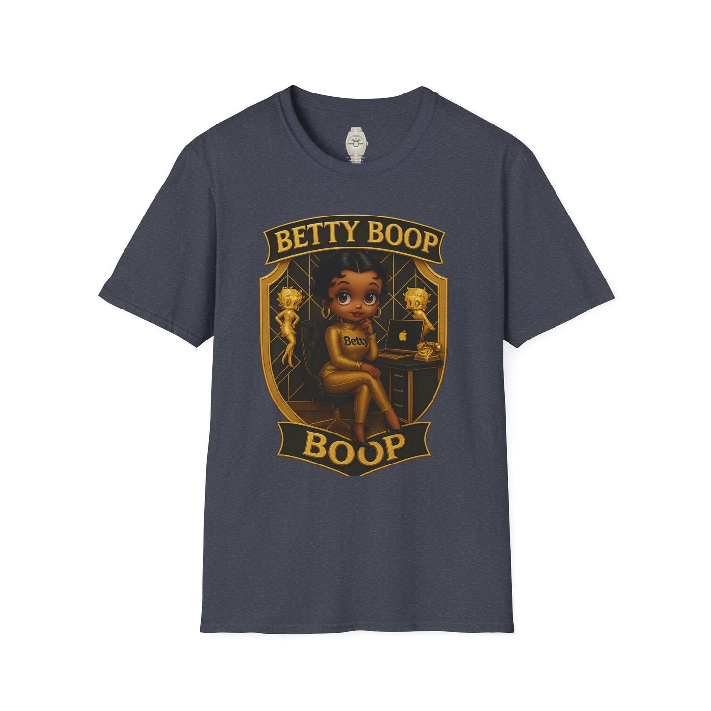 Betty Boop Retro Graphic Tee, Vintage Inspired T-Shirt, Cute Casual Wear, Fun Gift Idea, Cartoon Character Apparel, Modeled for Betty [...]